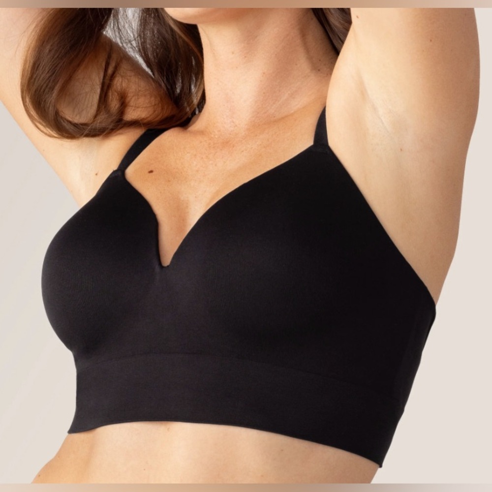 Truekind® Supportive Comfort Wireless Shaping Bra - Black